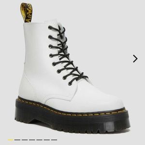 White Platform Dr. Martens